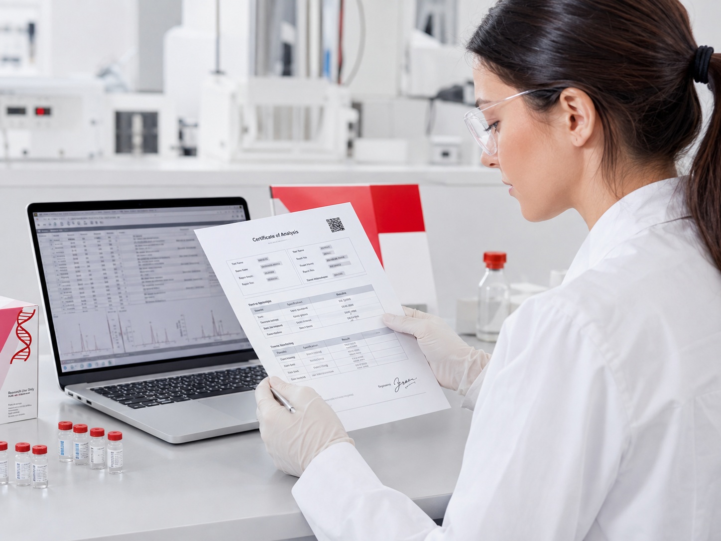 COA and analytical document review